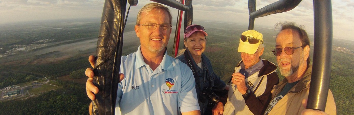 Only 4-6 Passengers Per Balloon!